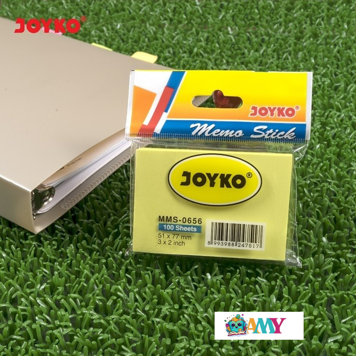 

(1PLASTIK ISI 100SHEET) JOYKO MEMO STICK MMS 0656 AMY STASIONARY