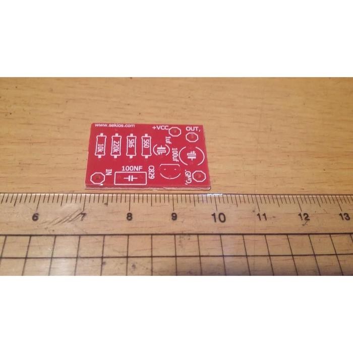 Part PCB Pre Amp Mic 1 Transistor Pertinax