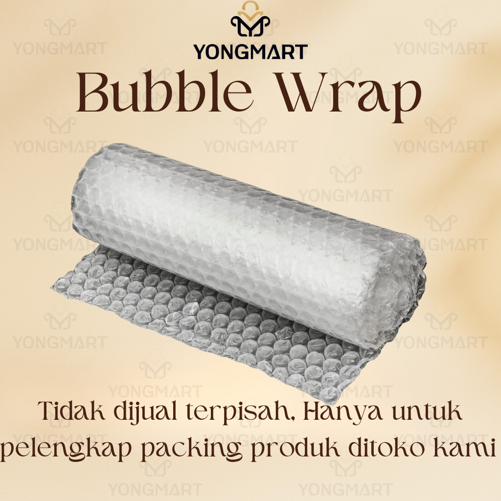 

Plastik bubble (bubble wrap) untuk packing tambahan