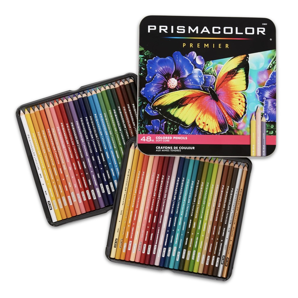 

Sanford Prismacolor Premier Colored Pencils, Pack of 48, Multi-Colour