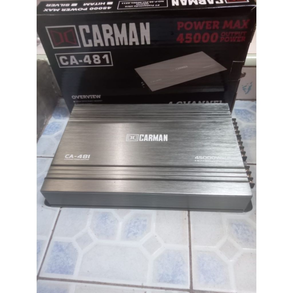 power 4 Chanel carman ca 481 ,, Termurah