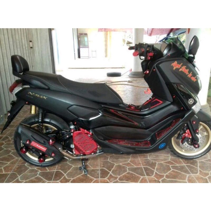 Behel Variasi Sandaran Yamaha Nmax lama (Old) dan Nmax 2020 (New) | Variasi Sandaran Jok Belakang Nm