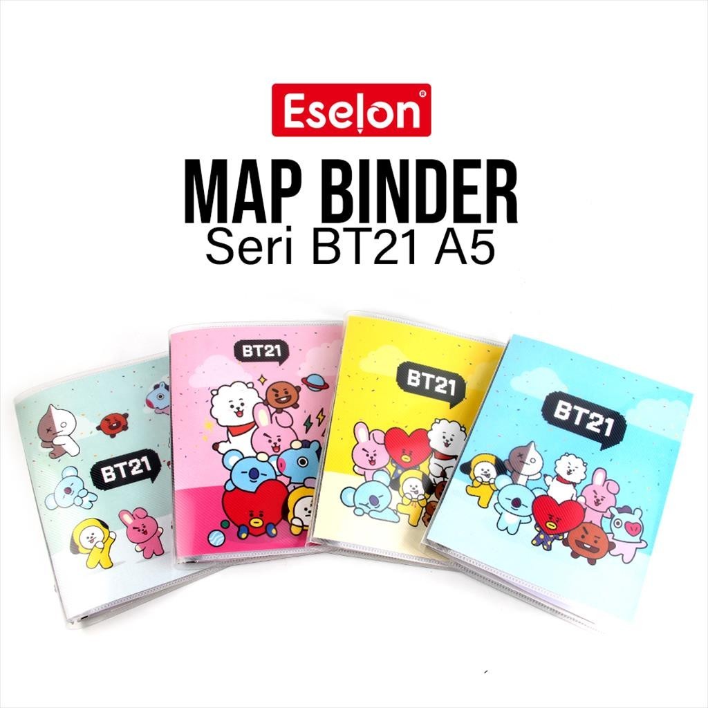 

❤️️Map Binder A5 Korean Series / Map binder fancy Boneka Korean❤️️
