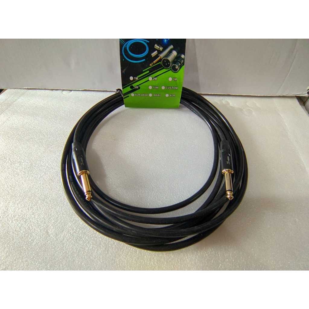kabel mic kabel michrophone makita jadi + jack toa warna hitam