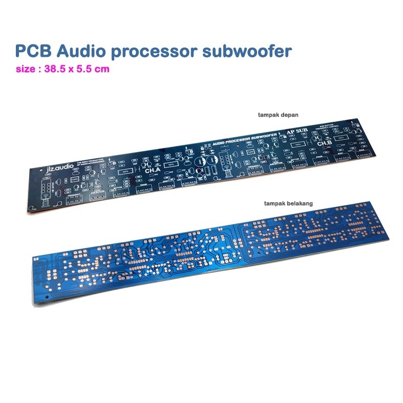 (EP)  PCB AUDIO PROCESSOR SUBWOOFER PLUS FREQUENCY
