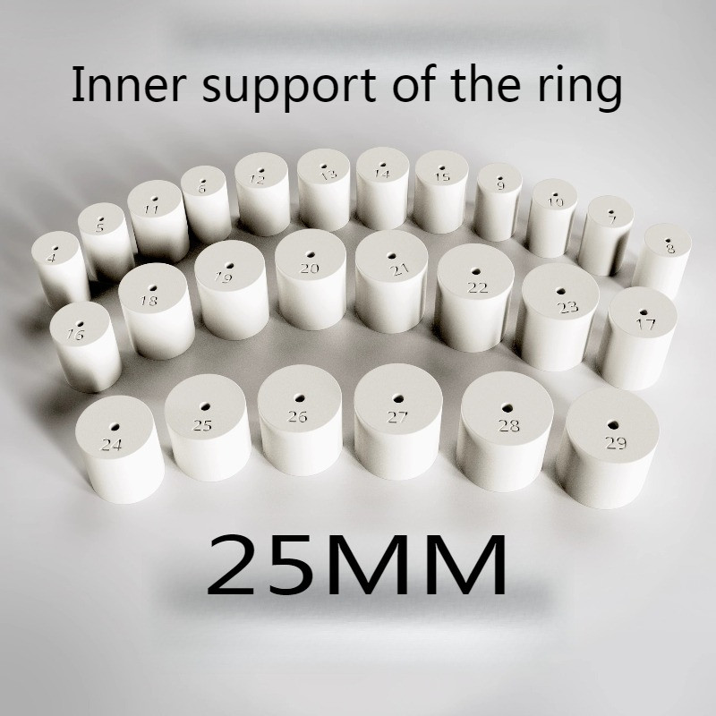 

Silver Clay Copper Clay Silver Jewelry DIY Ring Special Ceramic Core 25mm High-temperature Resistant Ring Ceramic Inner Base