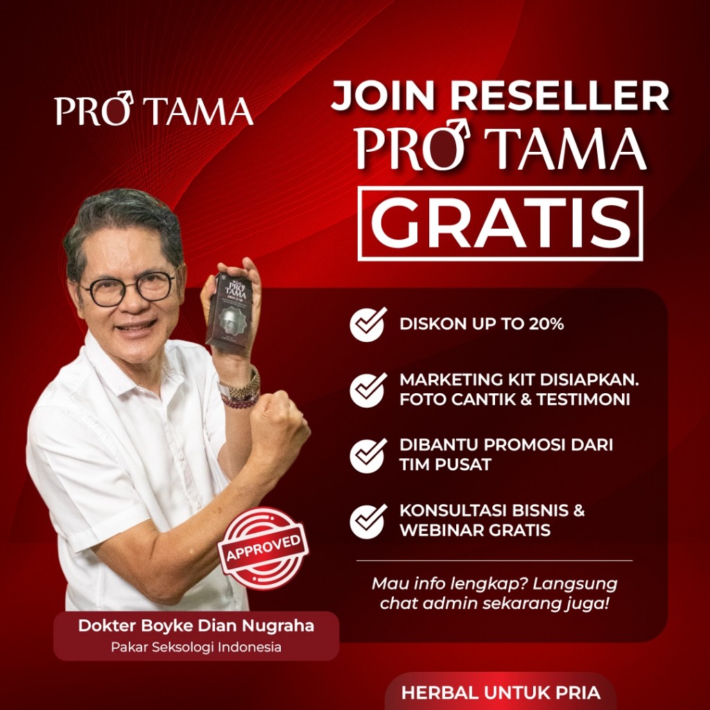 Wish Protama dr Boyke Official Obat Kuat Herbal Penambah Stamina Pria Tahan Lama BPOM