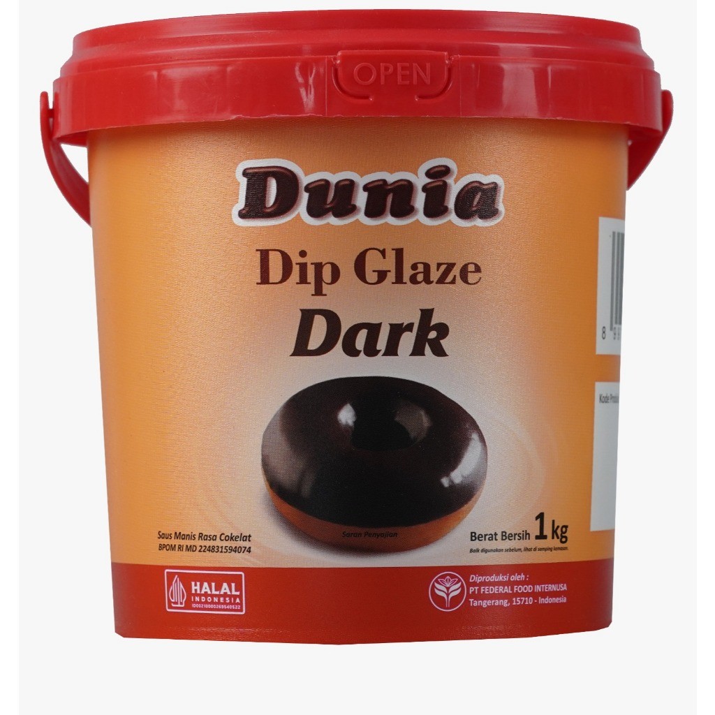 

DUNIA DIP GLAZE ECO KEMASAN 1 KG (KEMASAN FREE DUS DAN BUBLEWRAP)