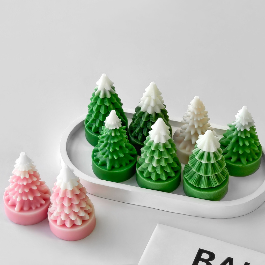 

DIY Mini Tree Silicone Mold Handmade Aroma Candle Plaster Resin Ornaments Molds Soap Candle Making Supplies