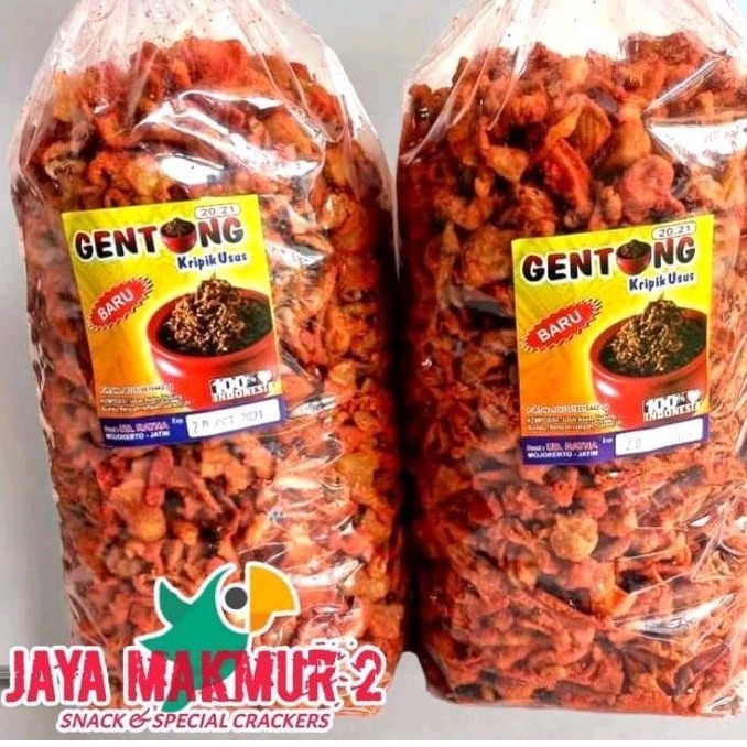 

keripik usus pedas daun jeruk crispy 1kg