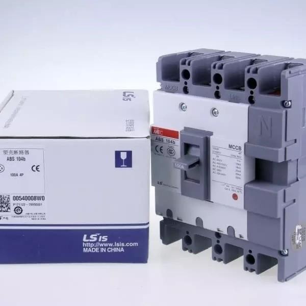 LS MCCB BREAKER 4P 100A ABE104B 4P 100A NEW ORIGINAL