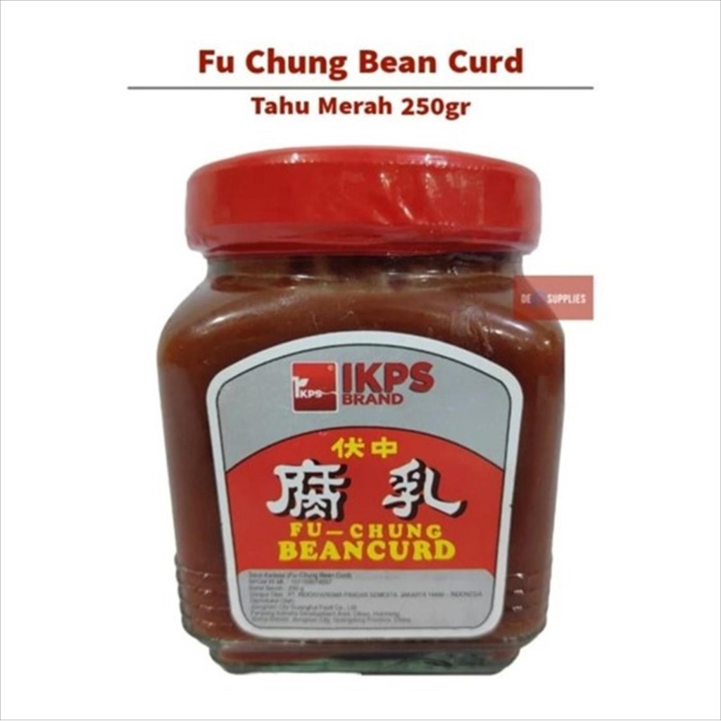 

Tahu Pedas / Tou Fu Ru / Fu Chung Beancurd With Chilli & Sesame Oil / Tahu Fermentasi 250 GR - IKPS