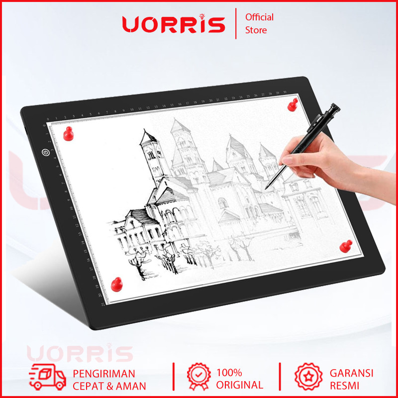 

A4 Led Light Pad Drawing Tracing Board Stensil Board Papan Jiplak Gambar Led Copy Board Papan Led Light Pad