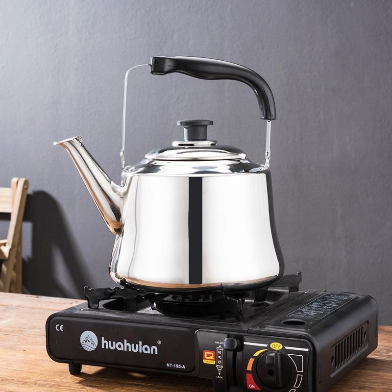 KKS- Teko Full Stainless Steel 4 Liter 5 Liter 6 Liter 7 Liter Whistle Kettle Masak Air Panas Besar 