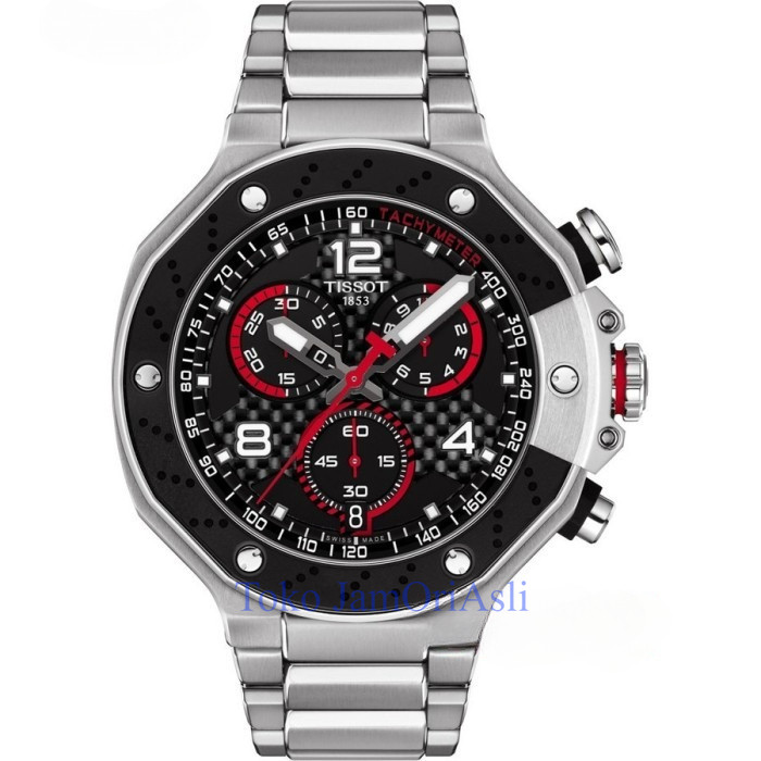 Promo Original Jam Tangan Pria TISSOT T-RACE MOTOGP T141.417.11.057.00 LIMITED 8000 PCS Swiss Made G