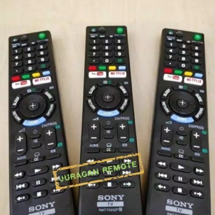 REMOTE CONTROL TV REMOT TV SONY BRAVIA YOUTUBE NETFLIX ORI