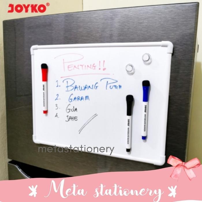 

Whiteboard Set / Papan Tulis Putih Joyko WBS-10