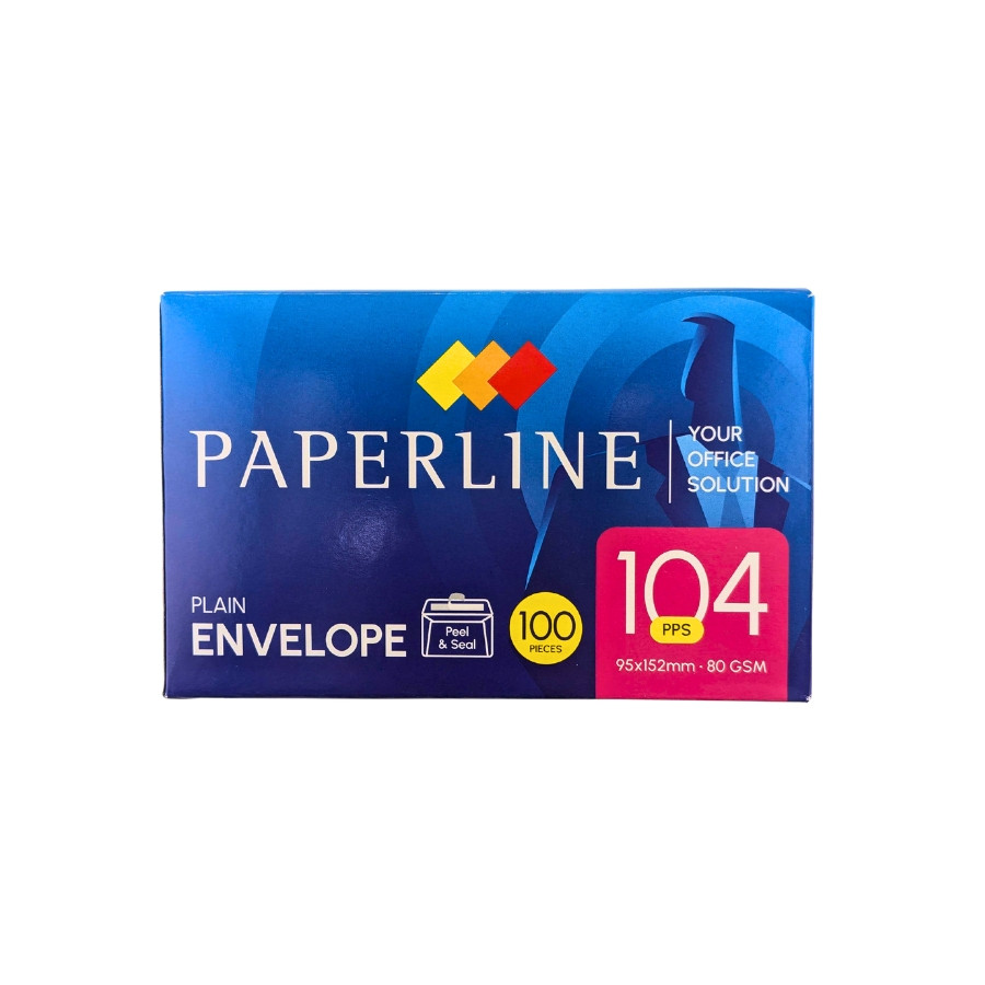 

Paperline 104 Amplop Polos Tanggung PPS Isi 100