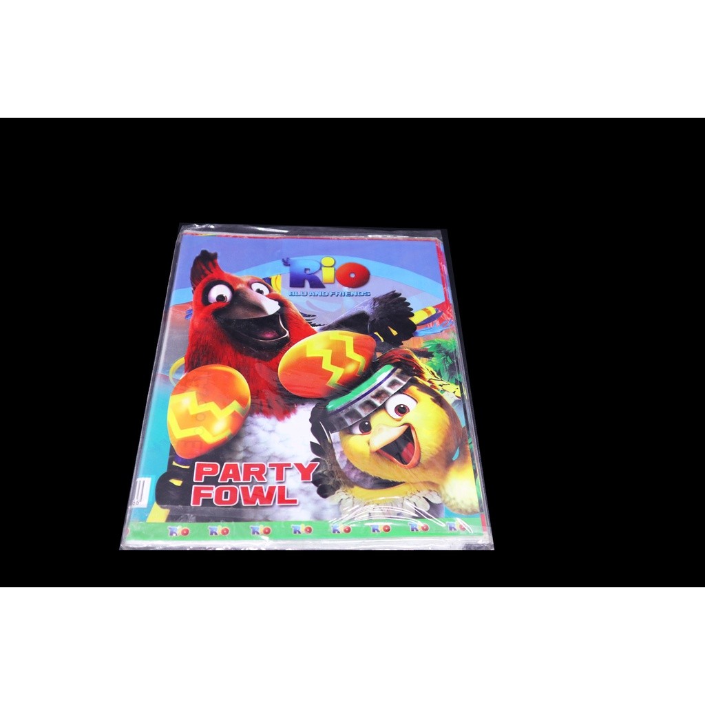 

Sampul Plastik Buku Tulis Motif Rio ukuran Kuarto (SAMPUL OPP RIO)