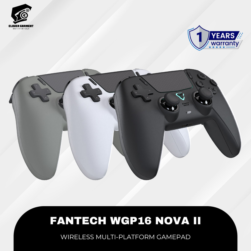 Fantech WGP16 WGP-16 Nova II Wireless Bluetooth Gamepad Multi Platform Hall Effect Joystick Controll