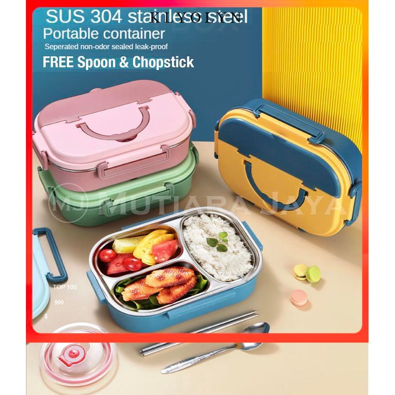 Lunch box kotak makan stainless steel - Lunch Box