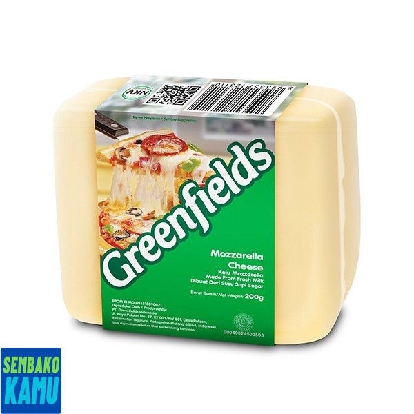 

greenfields Mozarella Cheese 200 gr - Keju