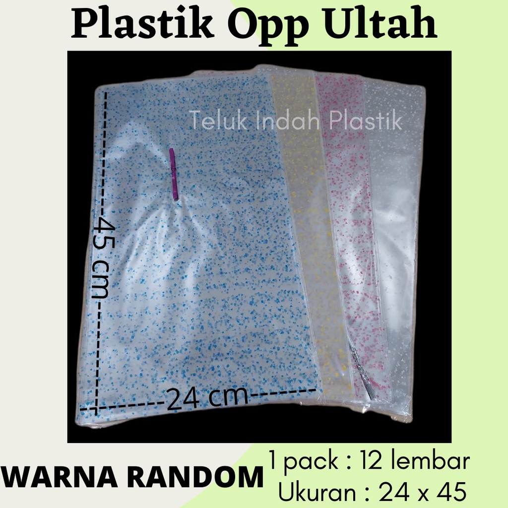 

12lbr Opp Bintang Plastik Ulang Tahun Kantong Plastik Souvenir Ultah Warna