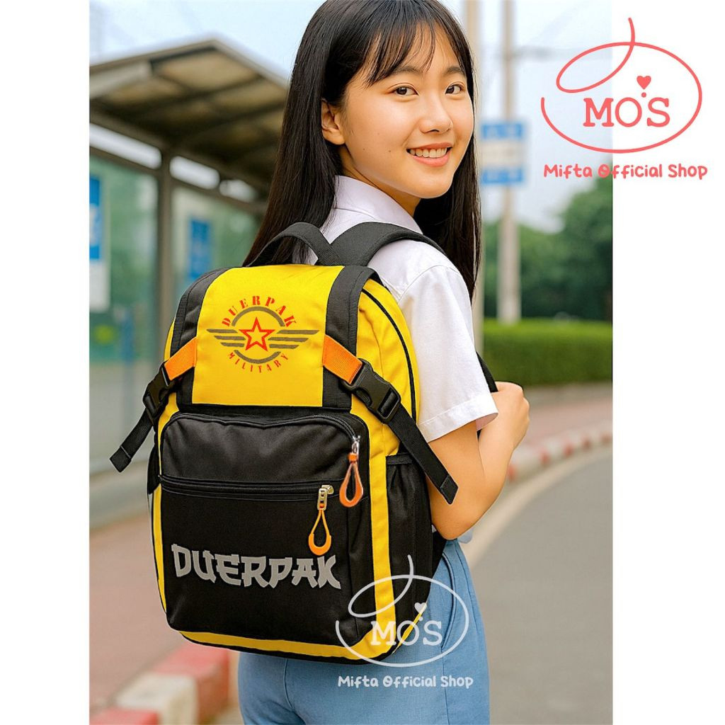 ZS34ED Tas Ransel Pria  Tas Ransel Polo Tas Sekolah Anak SD-SMP-SMA Tas Ransel Anak Tas Ransel Kerja