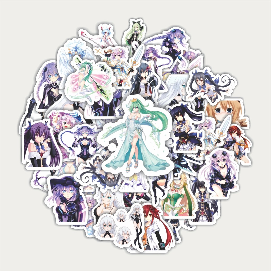 

Sticker Pack Stiker Game Series Neptunia Universe Karakter Mix 3 | Sticker TUMBLR | Stiker LAPTOP KOPER HELM