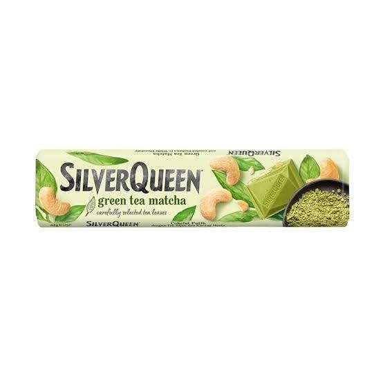 

Silverqueen Green Tea Matcha Coklat dengan Kacang Mede 58gr