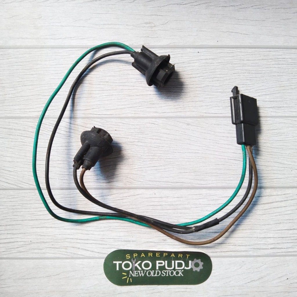 COD/KABEL SOCKET FITING LAMPU SEIN YAMAHA JUPITER Z -NEW OLD STOCK-
