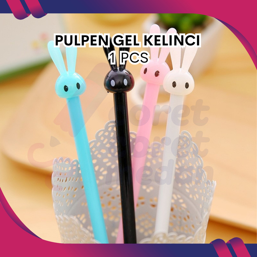 

PULPEN GEL | KELINCI |KARAKTER FANCY KELINCI PER PCS