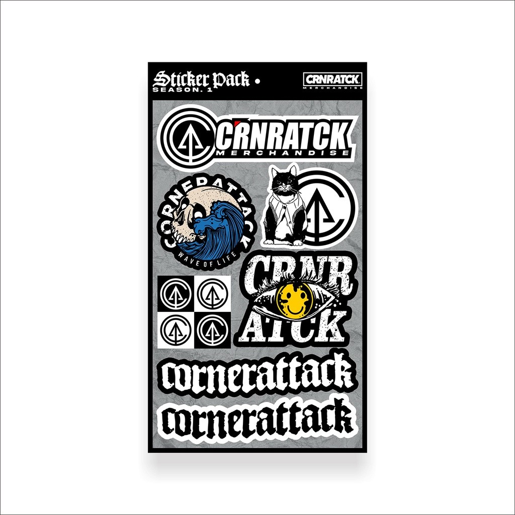 

STICKER PACK - SEASON 1-4 -CORNER ATTACK