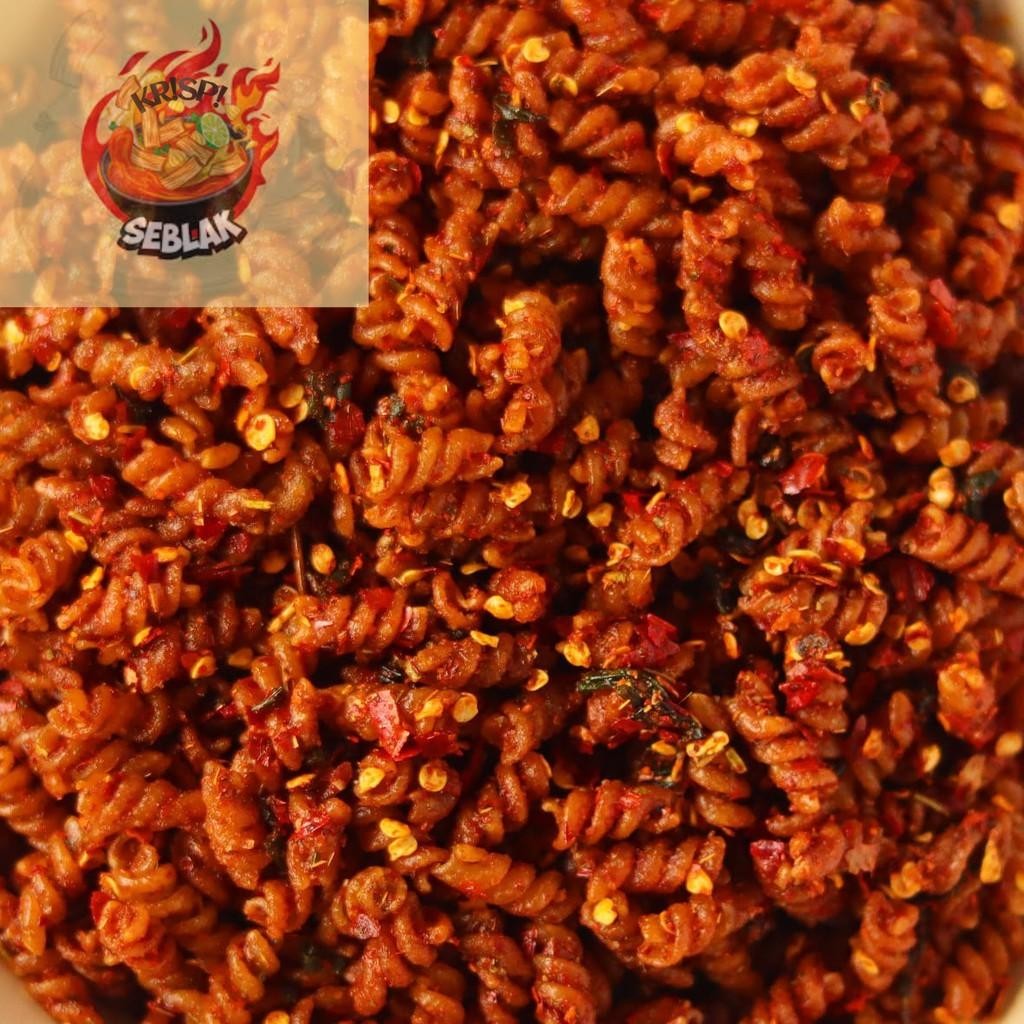 

Seblak krispi MAKARONI SPIRAL 100 Gram / MAKARONI PEDAS