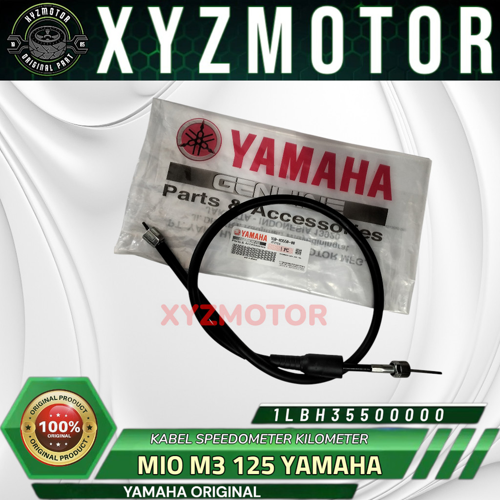 KABEL SPEEDOMETER KILOMETER KM MIO M3 125 YAMAHA 1LB-H3550-00 ORIGINAL