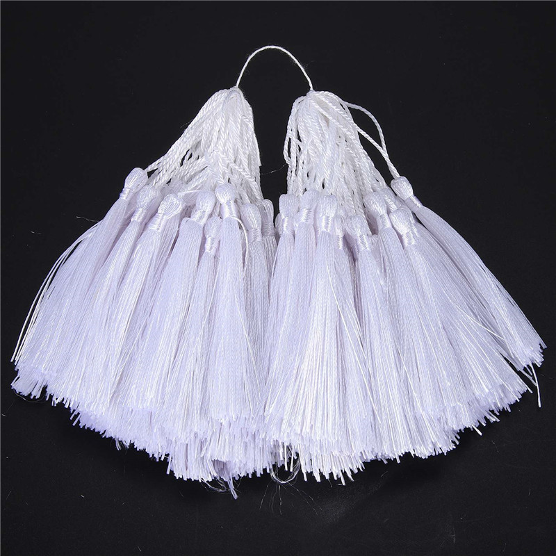 

RANA 100Pcs 13Cm/5-Inch Handmade Soft Tassels Floss Bookmark Tassels For Jewelry Making, DIY Projects, Bookmarks