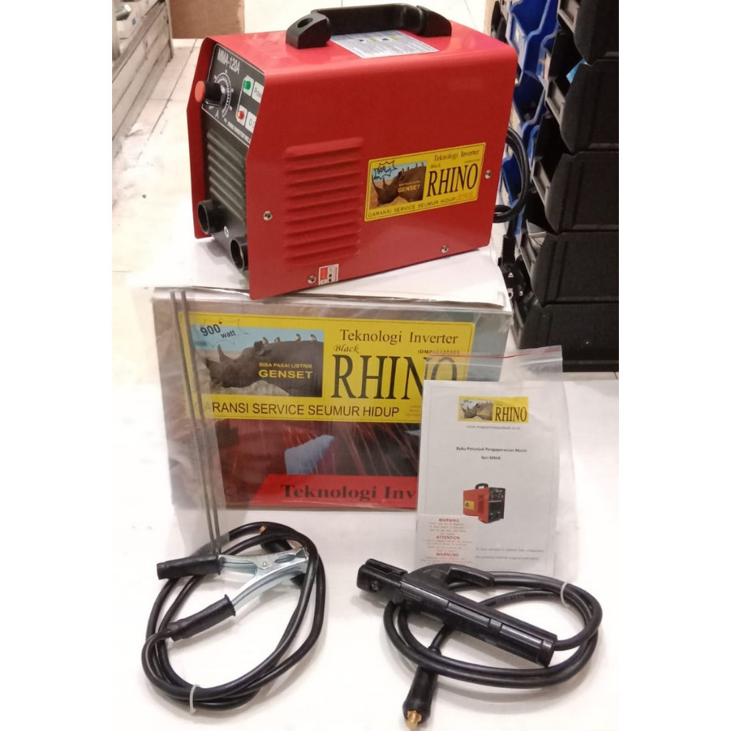 ORI Mesin Las Listrik RHINO MMA 200A 900 Watt /Travo Las/Inverter Murah Berkualitas