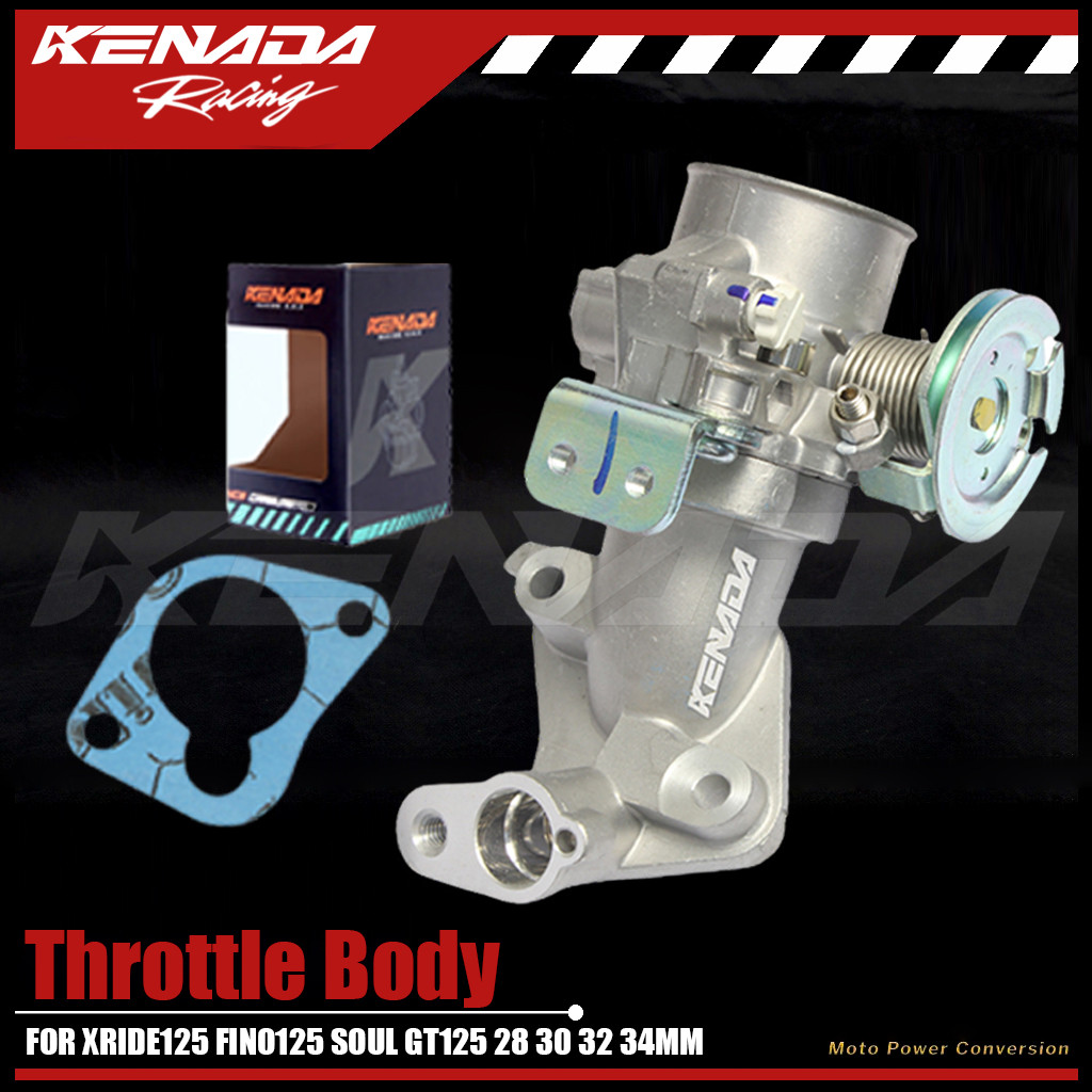 TB KENADA Throttle Body MIO M3 XRIDE125  SOUL GT125 28 30 32 34MM FINO125