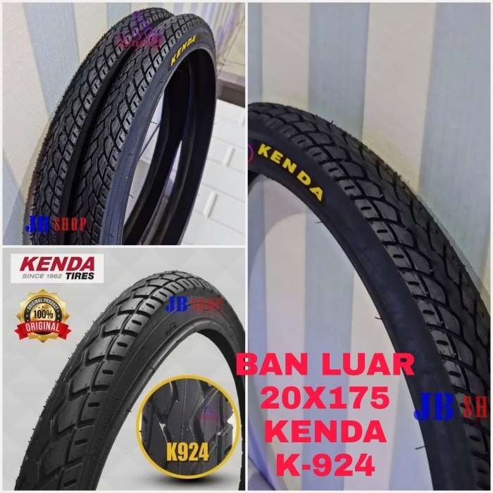 [KUALITAS TERBAIK] BAN LUAR SEPEDA 20 X 1.75 175 195 1.95 20X1.75 20X175 20X1.95 20X195 - KENDA K-92
