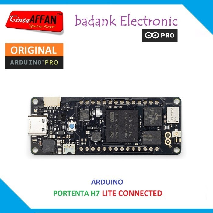 

DS99 ARDUINO PORTENTA H7 LITE CONNECTED