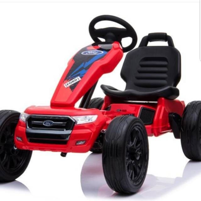 mainan anak Gokart engkol Ford Ranger Gowes ET-G01 Licensed Ban EVA