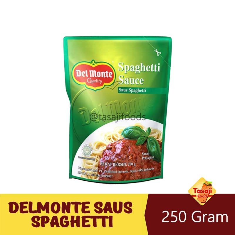 

Delmonte Saus Spaghetti Pouch 250 gr