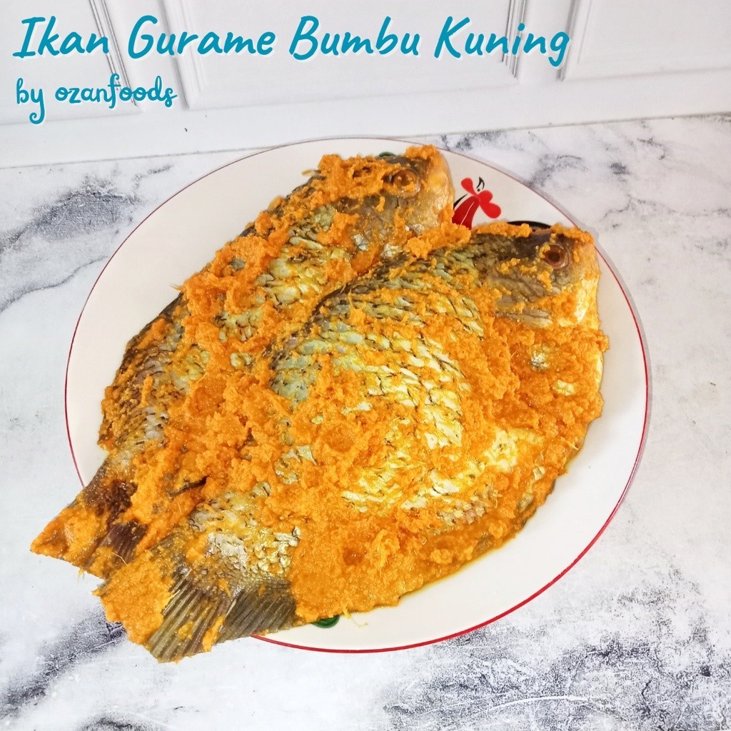 

Ikan Gurame Bumbu Kuning 1 kg