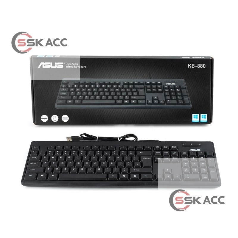 Keyboard ASUS KB-880 / Keyboard USB ASUS / Keyboard Branded SSKACC-KOMPUTER