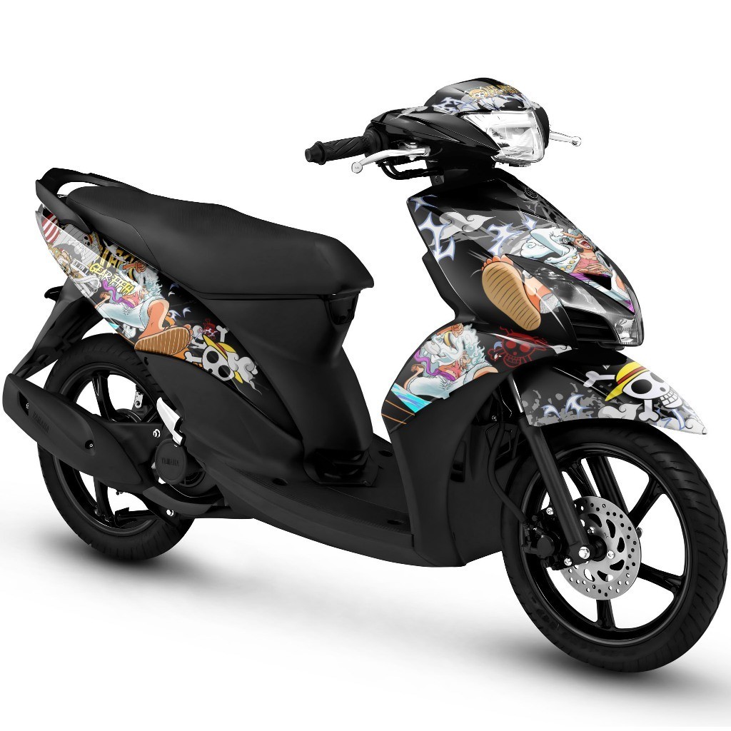 [Decal Anime] Decal  Mio J Mio GT Stiker Full Body Motor Yamaha  - One Piece Gear 5