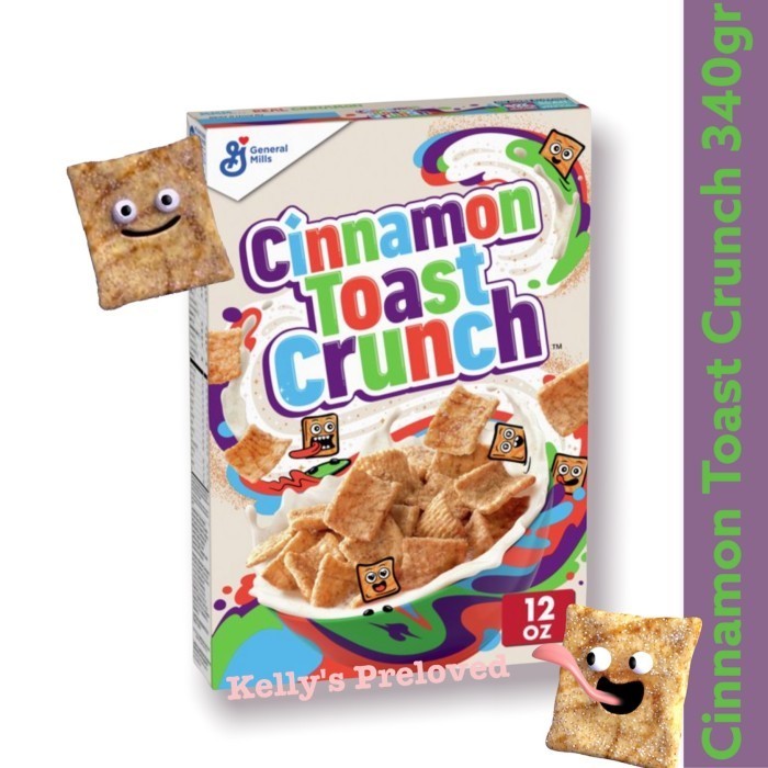 

CINNAMON TOAST CRUNCH CEREAL 12 OZ | 340 gr | GENERAL MILLS USA