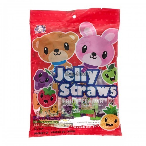 

ABC Jelly Straws Fruit Flavour / Jeli Buah Buahan 300Gr