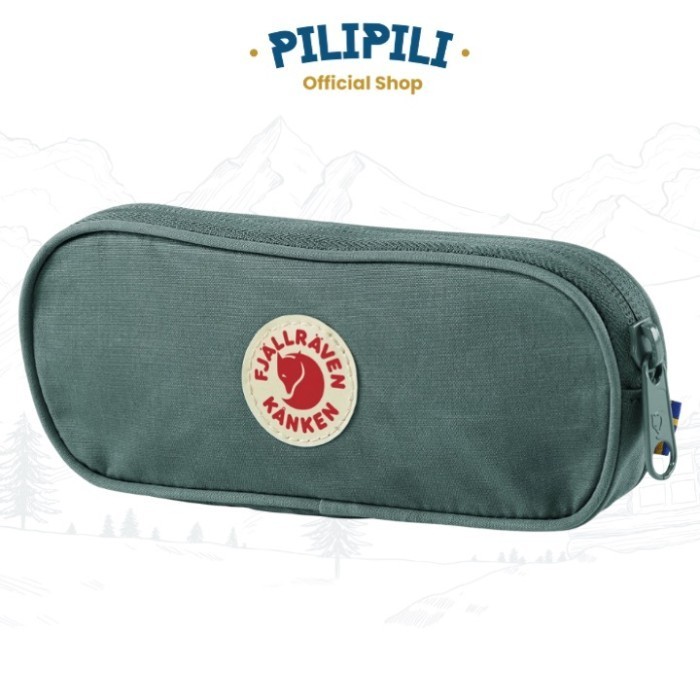 

TERLARIS! Fjallraven Kanken Pen Case - Tempat Pensil - Frost Green