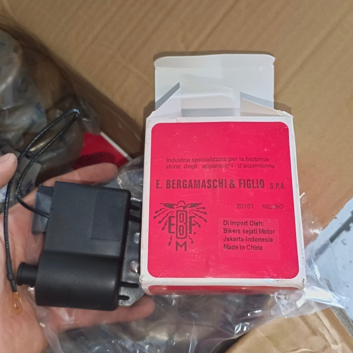 koil cdi Vespa Excel exclusive saprtan merk bobina baru murah