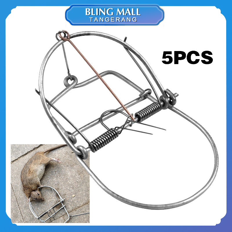 Jebakan Tikus Kawat Besi Jebakan Tikus Perangkap Reusable Jebakan Tikus Musang Tangkap